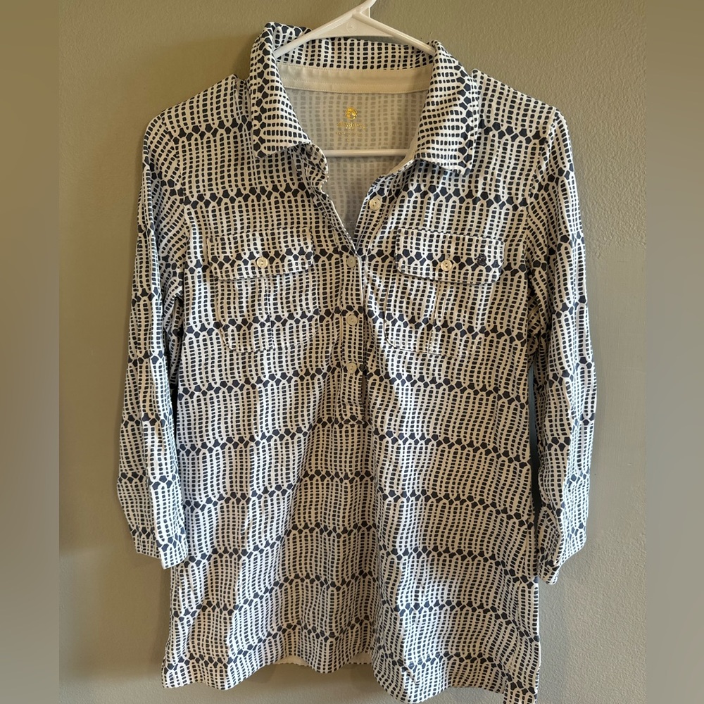 Spartina 449 cotton women's top - size small